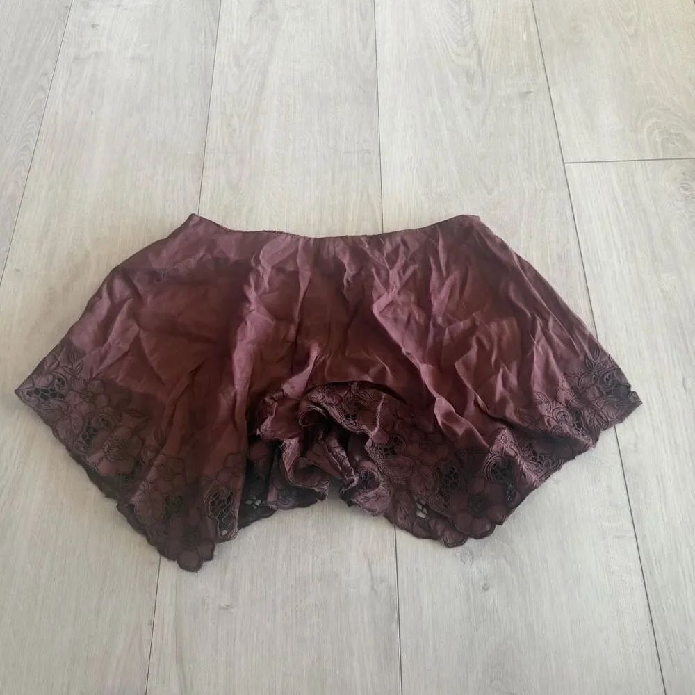 Free people womens lace shorts size s